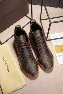 LV High-Top Fashion Men Shoes--098